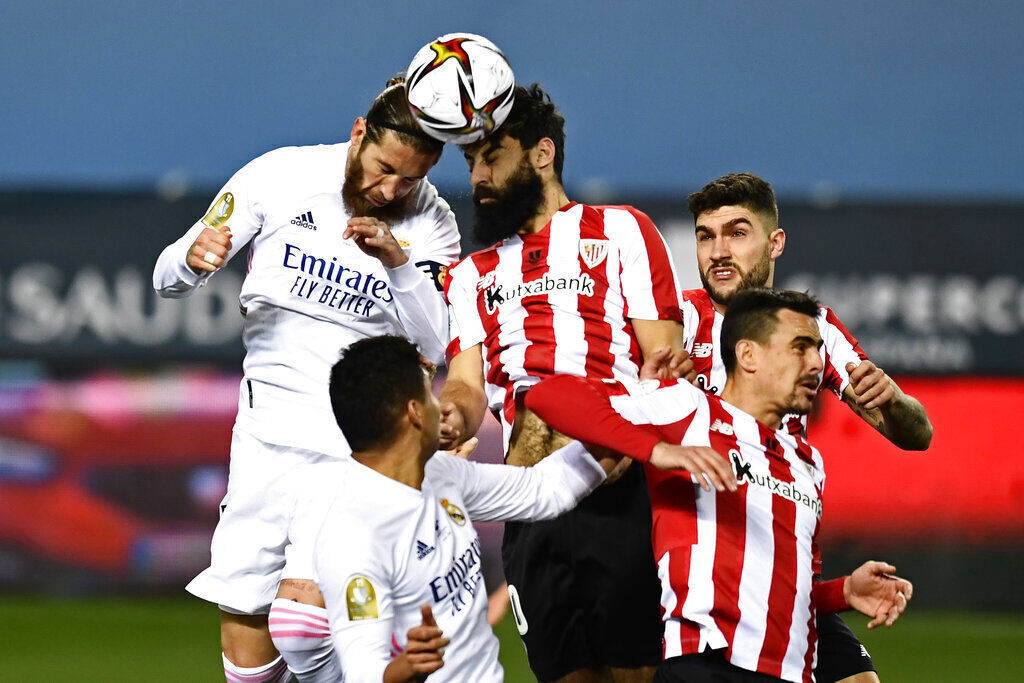 APTOPIX Spain Soccer Super Cup